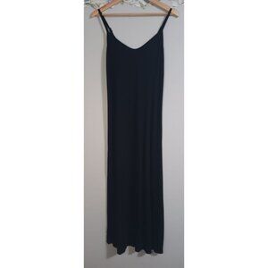 Cozy Rozy Love Medium Black Maxi Comfy Boho Festival Beach Party Date Dress